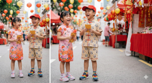 baju imlek anak