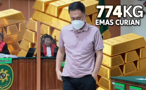 Pencuri 774kg emas xauusd
