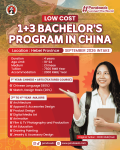 Informasi Beasiswa Kuliah S1 China Kota Hebei By Pandaedc