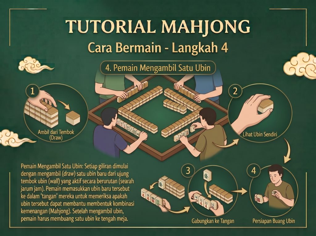 gambar mahjong langkah 4